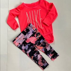 Nike Dri-fit Neon Infant Set